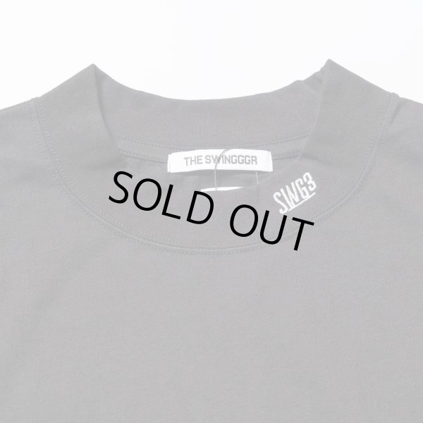 画像7: THE SWINGGGR　MOCK NECK L/TEE - B, BLACK (7)