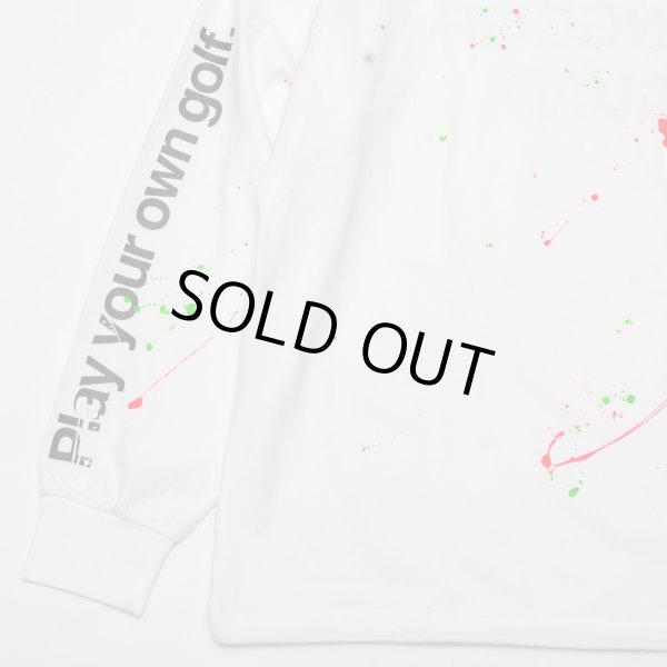 画像4: THE SWINGGGR　MOCK NECK L/TEE - B, PAINTED, WHITE (4)