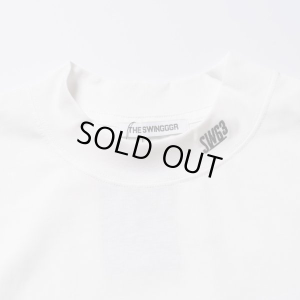 画像7: THE SWINGGGR　MOCK NECK L/TEE - B, WHITE (7)