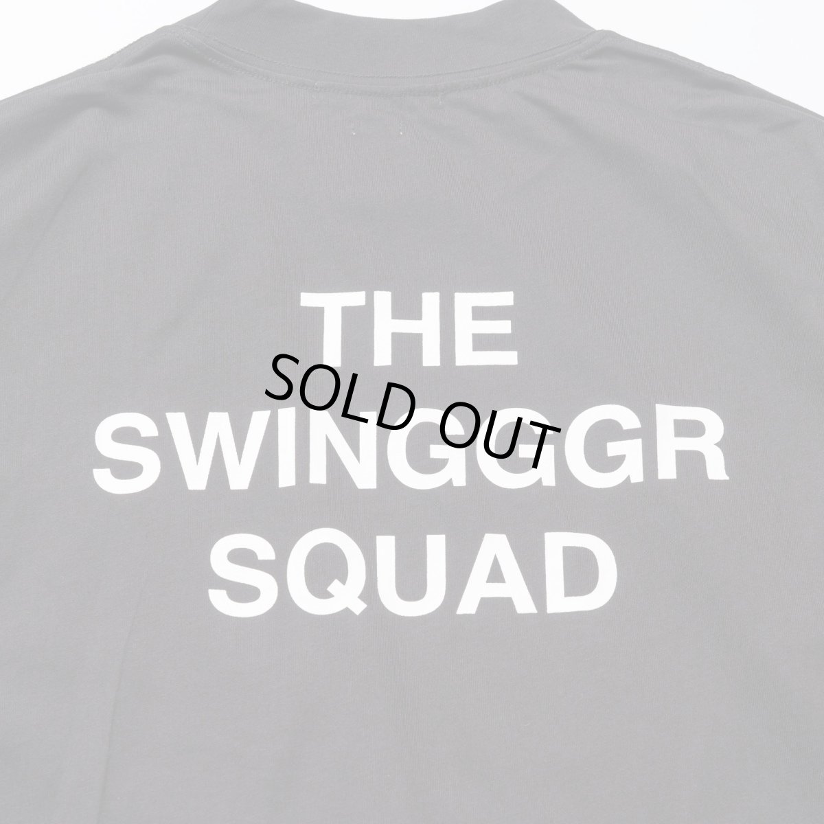 画像4: THE SWINGGGR　MOCK NECK L/TEE - B, BLACK (4)