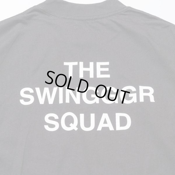 画像4: THE SWINGGGR　MOCK NECK L/TEE - B, BLACK (4)