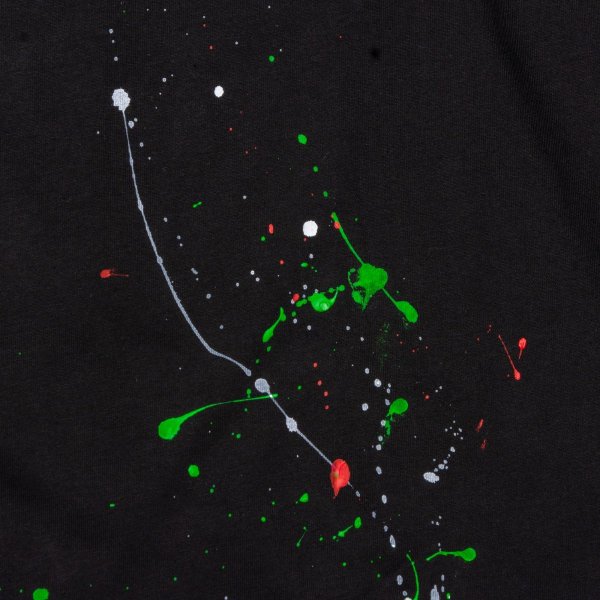 画像7: THE SWINGGGR MOCK NECK L/TEE - B, PAINTED, BLACK (7)