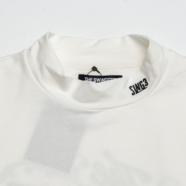 画像4: THE SWINGGGR MOCK NECK - A, WHITE (4)