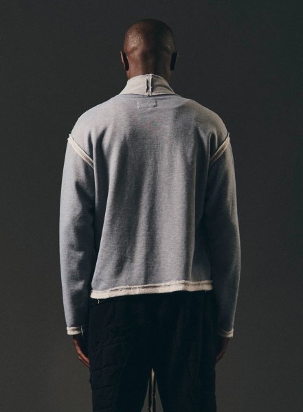 画像3: Greg Lauren HEATHER CROP GL1 HEATHER GREY (3)