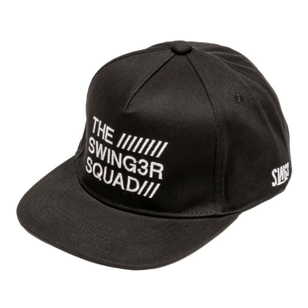 画像2: THE SWINGGGR SLASH B.B CAP, BLACK (2)