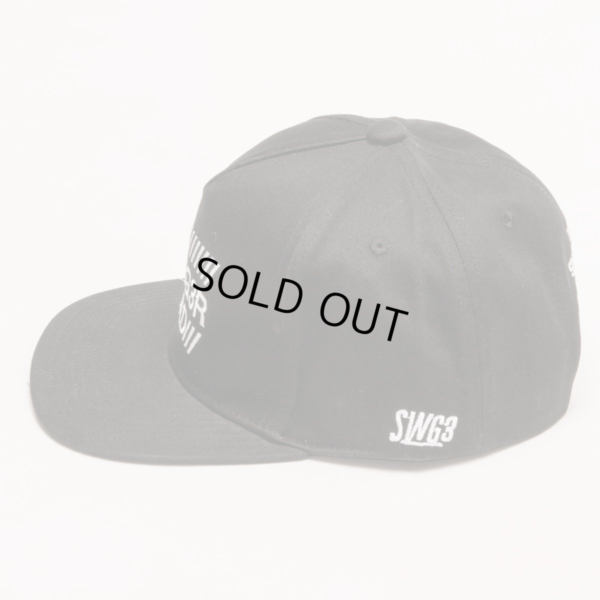画像3: THE SWINGGGR　SLASH B.B CAP, BLACK (3)