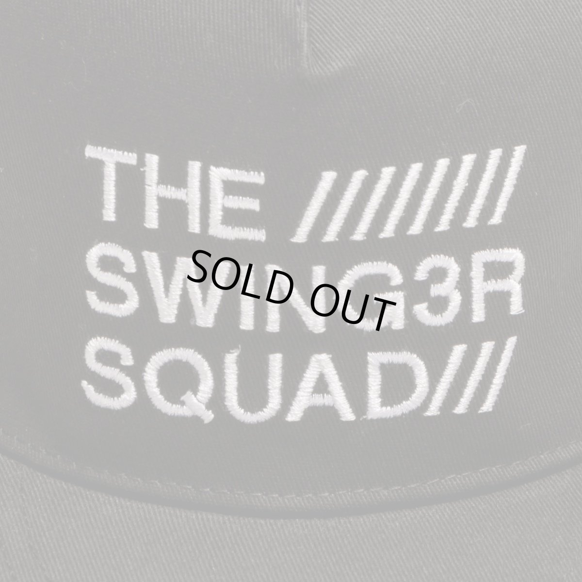 画像6: THE SWINGGGR　SLASH B.B CAP, BLACK (6)