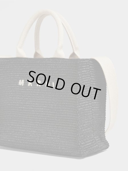 画像4: MARNI マルニ ブラック トートバッグスモール (4)