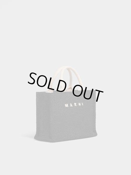 画像2: MARNI マルニ ブラック トートバッグスモール (2)