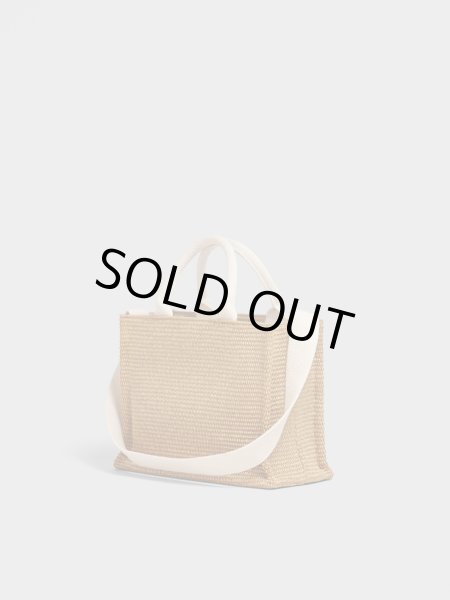 画像3: MARNI マルニ ナチュラル トートバッグスモール (3)