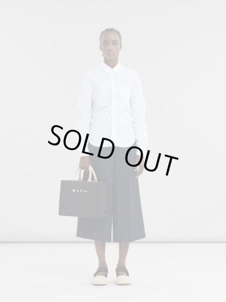 画像6: MARNI マルニ ブラック トートバッグスモール (6)