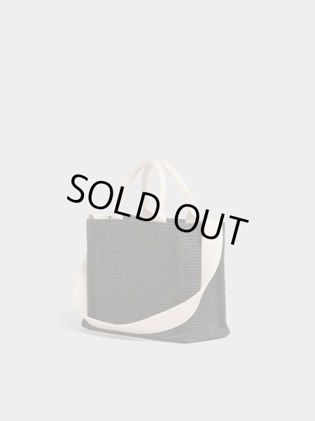 画像3: MARNI マルニ ブラック トートバッグスモール (3)