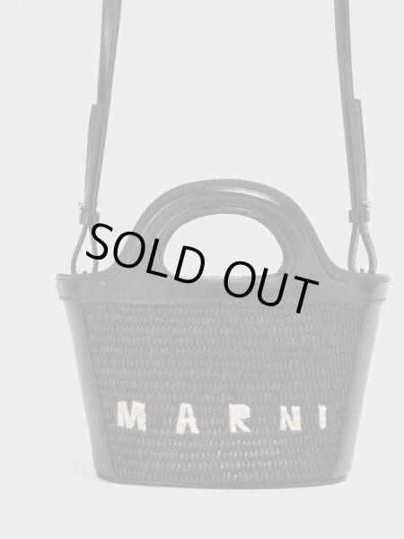 画像4: MARNI マルニ　ブラック TROPICALIA BAG MICRO (4)