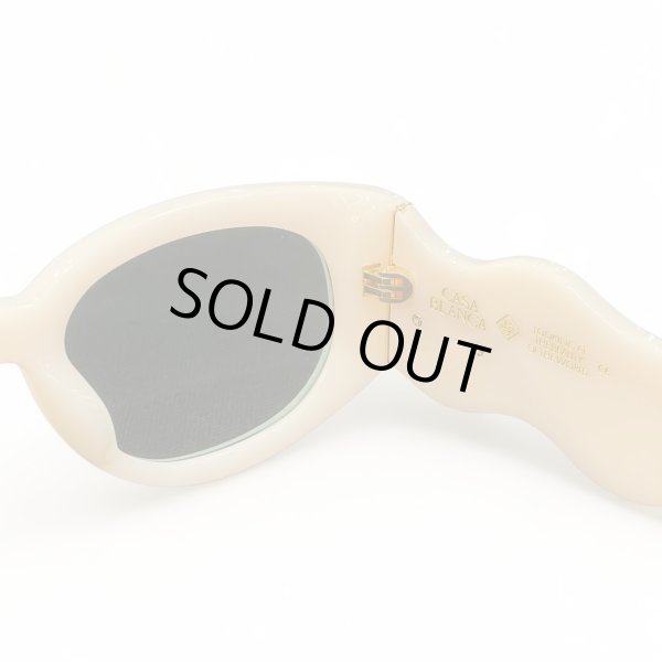 画像4: CASABLANCA Off White The Memphis Sunglasses (4)