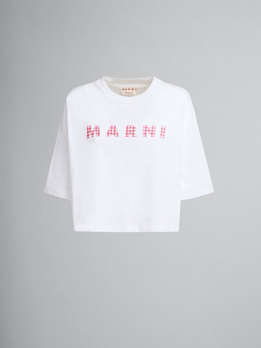 画像1: MARNI マルニ  ジャージーコットン製Tシャツ (1)