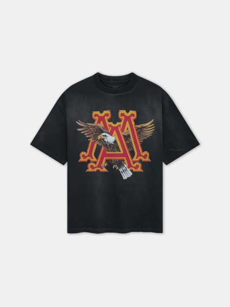 画像1: AMIRI VINTAGE MA EAGLE OVERSIZED TEE (1)