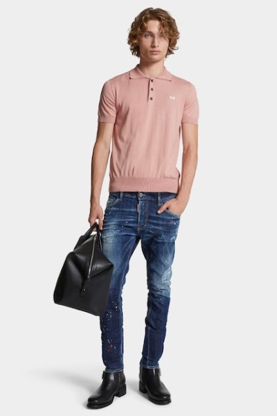 画像3: DSQUARED2 Medium Easy Wash Skater Jeans (3)