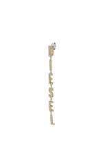 画像1: DIESEL Dx1546 Two-Tone Stainless Steel Drop Earring (1)