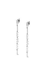 画像2: DIESEL Dx1488　Stainless steel drop earrings (2)
