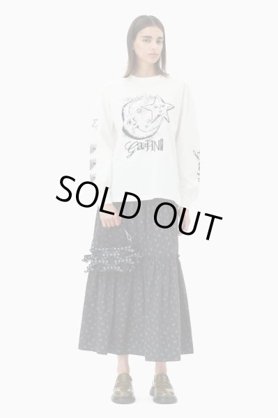 画像4: GANNI ガニー White Future Heavy Long Sleeve T-shirt (4)