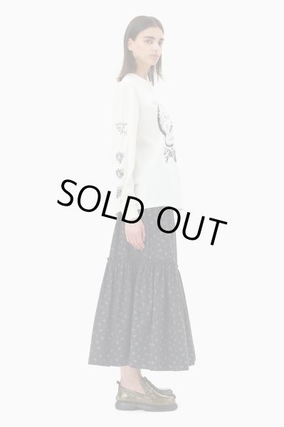 画像5: GANNI ガニー White Future Heavy Long Sleeve T-shirt (5)