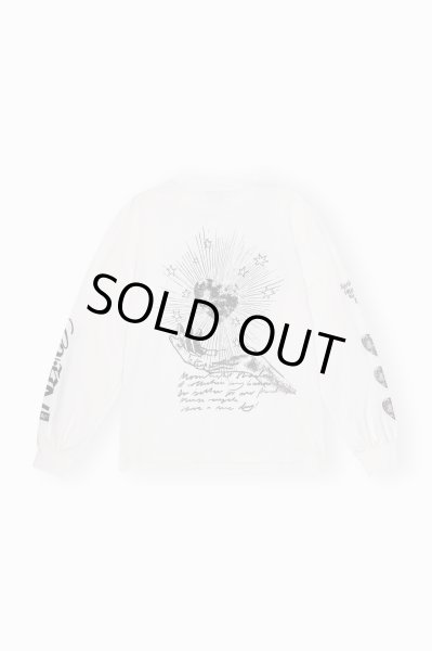 画像2: GANNI ガニー White Future Heavy Long Sleeve T-shirt (2)