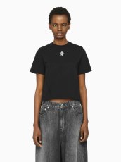 画像3: JW Anderson　アンカーロゴ クロップド パネル Tシャツ (3)