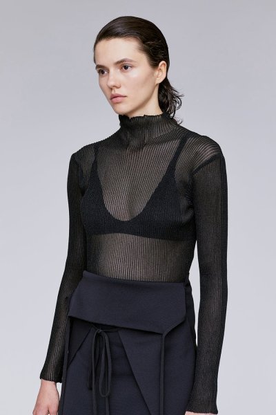 画像4: CFCL HYPHA LUCENT GLITTER LONG SLEEVE TOP (4)