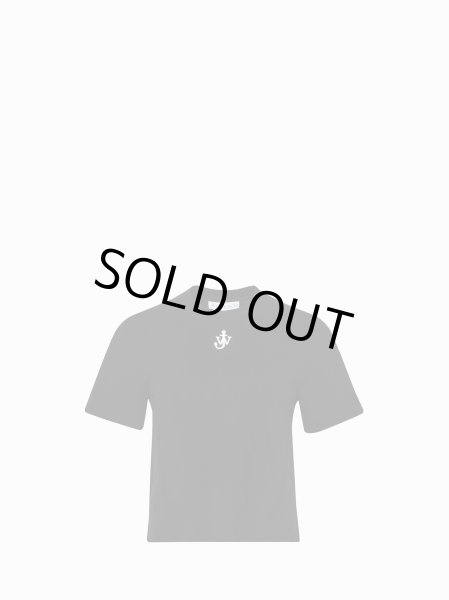 画像1: JW Anderson　アンカーロゴ クロップド パネル Tシャツ (1)