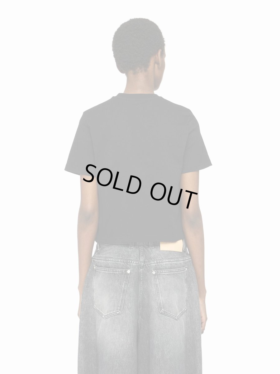 画像2: JW Anderson　アンカーロゴ クロップド パネル Tシャツ (2)