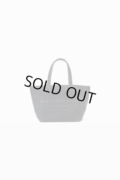 画像1: alexanderwang アレキサンダーワン 　Punch コットンデニム スモールトート (1)
