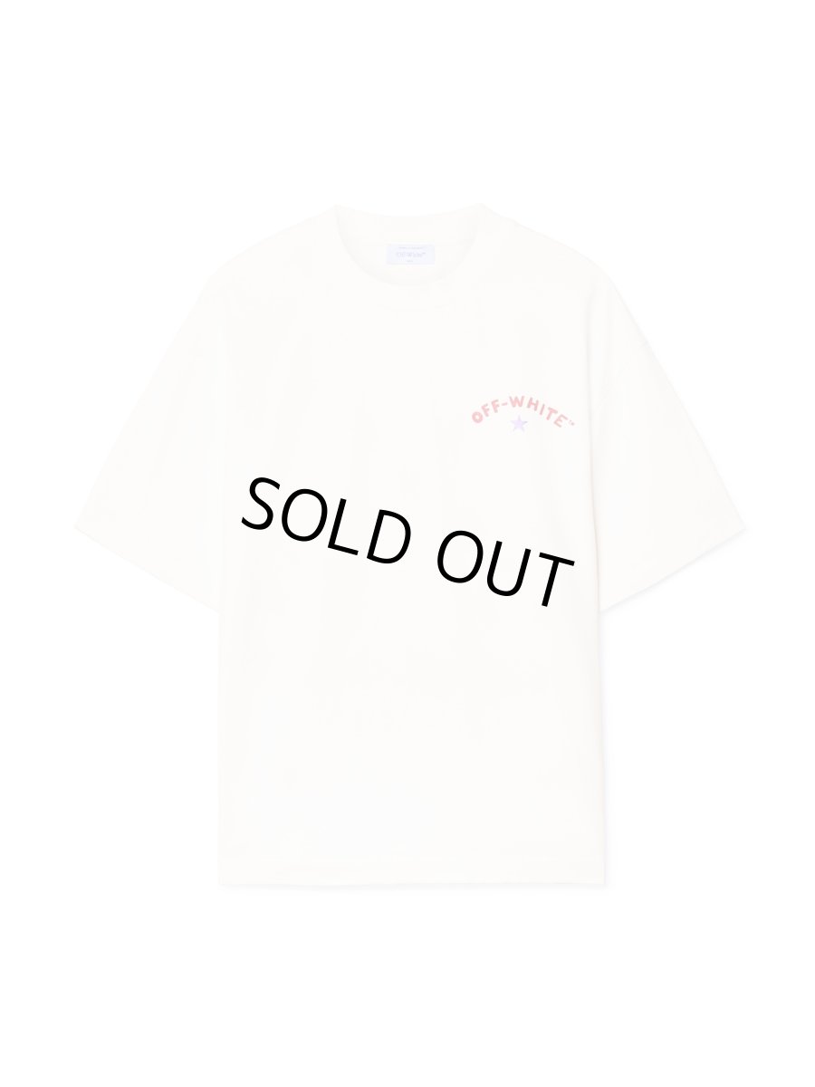 画像1: Off-White™ white starry arrow t-shirt (1)