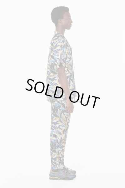 画像3: BANANATIME HAWAIIAN 2 SHIRT Seaweed Ecrublue (3)