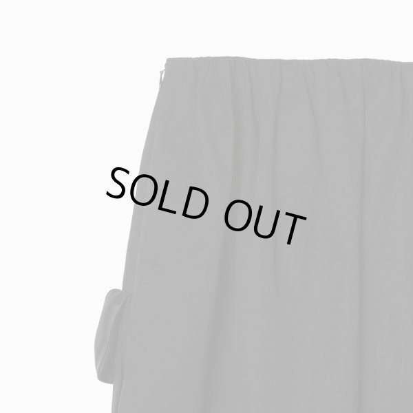 画像4: th products　TARO HORIUCHI (WOMEN'S)  Waist Gathered Skirt / black (4)