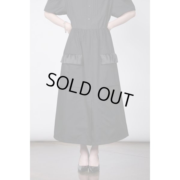 画像8: th products　TARO HORIUCHI (WOMEN'S)  Waist Gathered Skirt / black (8)