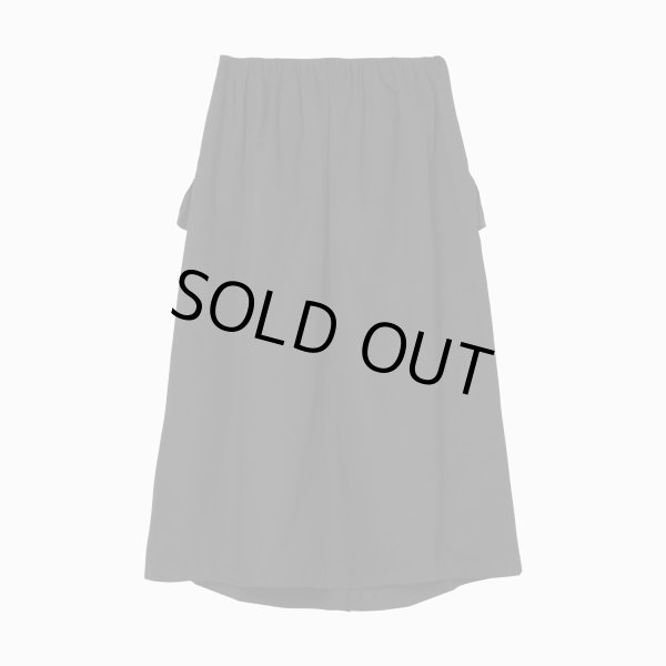 画像2: th products　TARO HORIUCHI (WOMEN'S)  Waist Gathered Skirt / black (2)