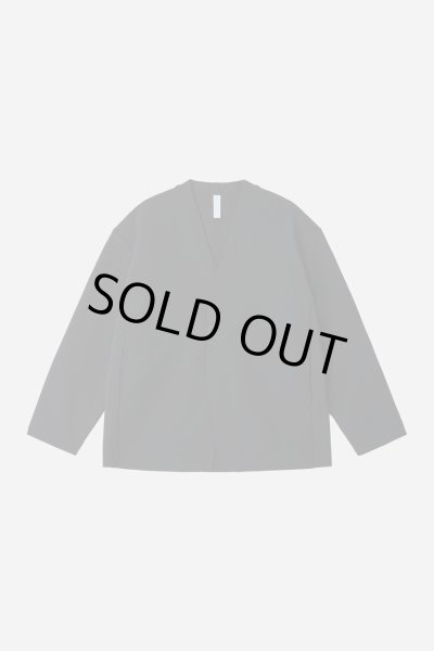 画像1: CFCL MILAN COLLARLESS DOUBLE BREASTED BOXY JACKET (1)