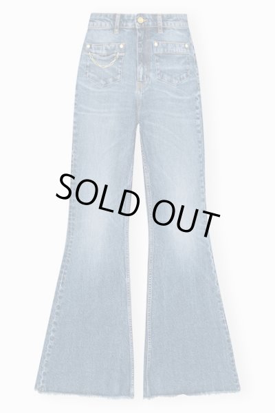 画像1: GANNI ガニー Blue Future Denim Goddi Jeans (1)