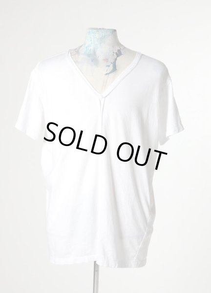 画像1: Greg Lauren V NECK TEE (1)