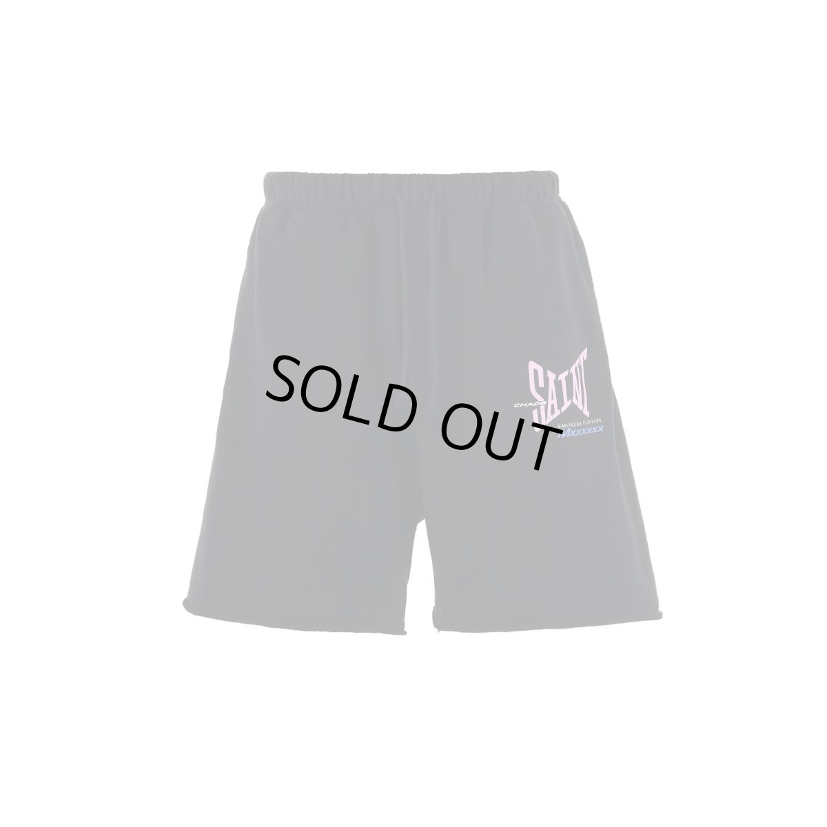 画像1: SAINT Mxxxxxx SWEAT SHORTS/RIBON SAINT (1)