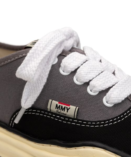 画像5: maison MIHARA YASUHIRO "BAKER" OG VL Sole Bicolor Canvas Low-top Sneaker(A13FW739) (5)