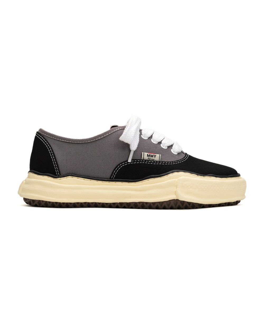 画像1: maison MIHARA YASUHIRO "BAKER" OG VL Sole Bicolor Canvas Low-top Sneaker(A13FW739) (1)