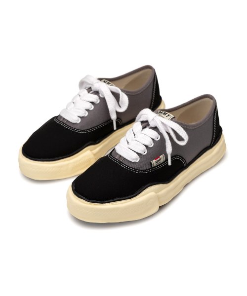 画像9: maison MIHARA YASUHIRO "BAKER" OG VL Sole Bicolor Canvas Low-top Sneaker(A13FW739) (9)
