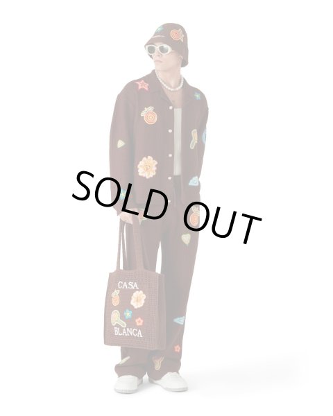 画像2: CASABLANCA Motif Crochet Shirt (2)