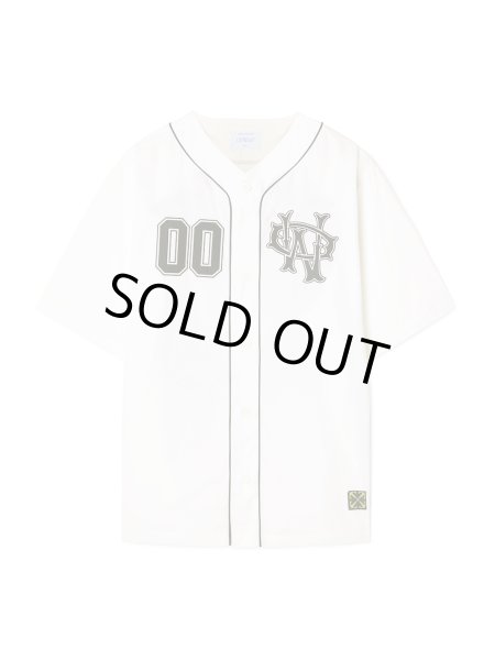 画像1: Off-White™ white 00 baseball shirt (1)