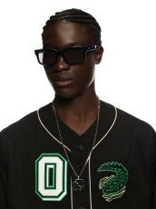 画像5: Off-White™ black crocodile baseball shirt (5)
