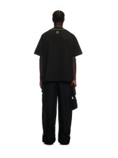 画像4: Off-White™ black crocodile baseball shirt (4)