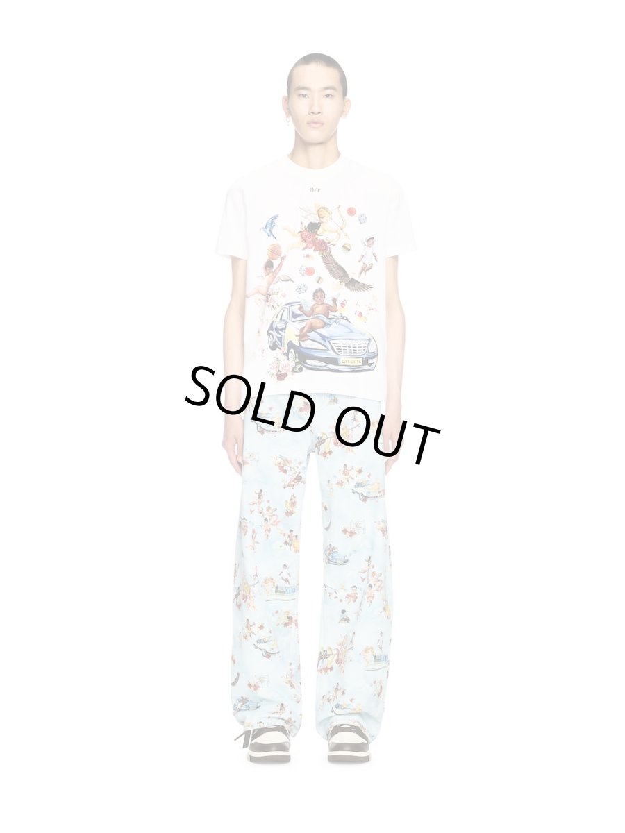 画像2: Off-White™ white car fresco t-shirt (2)