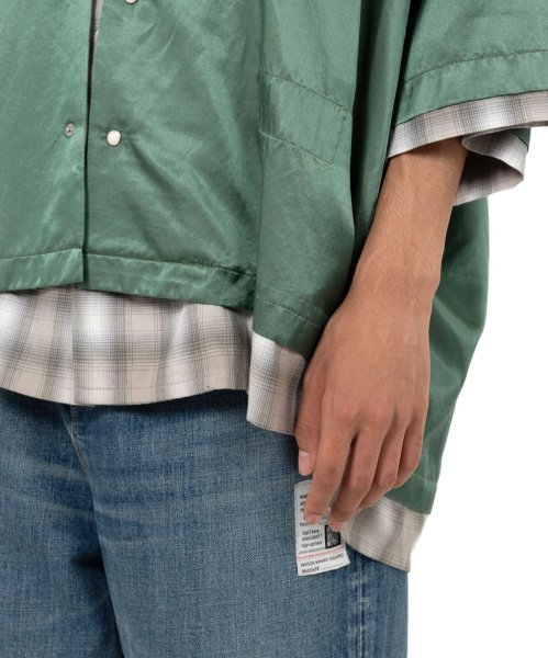 画像5: Maison MIHARA YASUHIRO Double Layered Short-Sleeve Shirt (5)