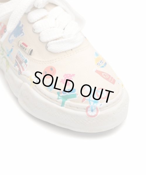 画像5: maison MIHARA YASUHIRO "BAKER" OG Sole Sticker Printed Canvas Low-top Sneaker (5)